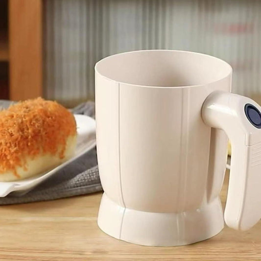 Battery Operated Electric Flour Sifter – Handheld Kitchen Baking Tool