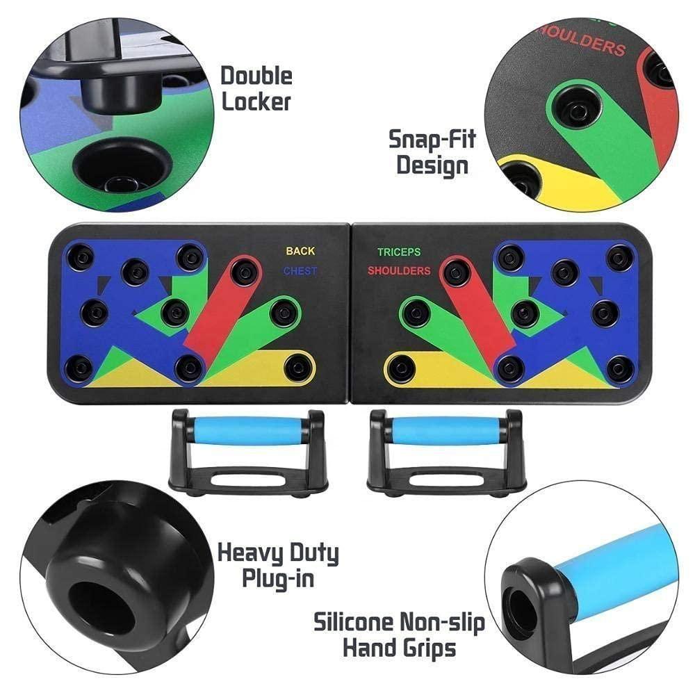 Fitbeast 2.0 Push-Up Board – Total Body Strength Training System