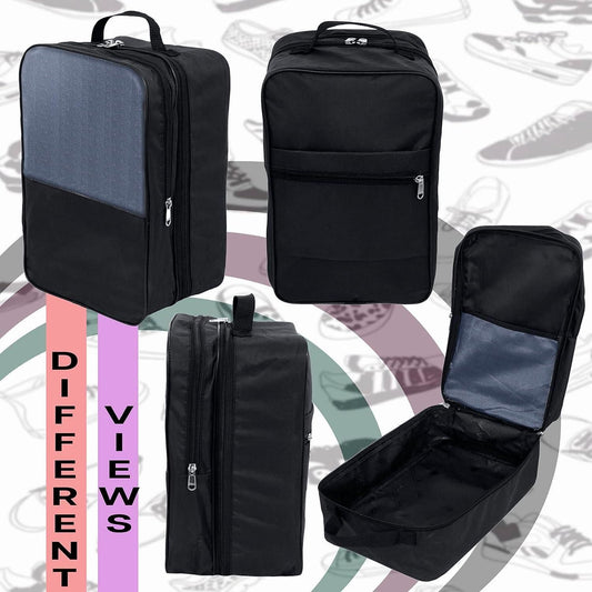 Multipurpose Portable Storage Bag – Waterproof 3-Layer Travel & Shoe Organizer