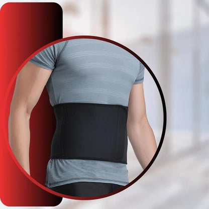 Slimming Abs Wrap Waist Belt – Neoprene Unisex Tummy Shaper for Fat Burning & Core Support
