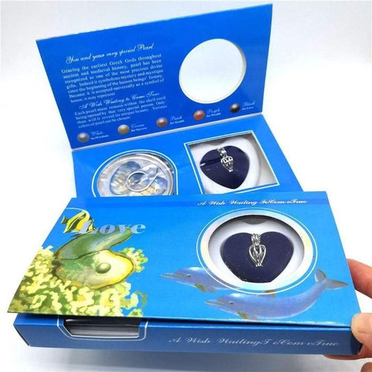 Freshwater Shell Canned Oyster Real Pearl Necklace Set – Ocean Love Jewelry for Women