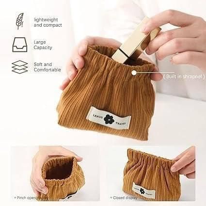 Elastic Storage Pouch Stretchable Organizer Bag (Pack of 5) – Flexible & Everyday Storage Solution