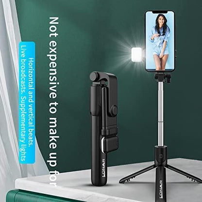 All-in-One Selfie Stick with Tripod stand and Bluetooth