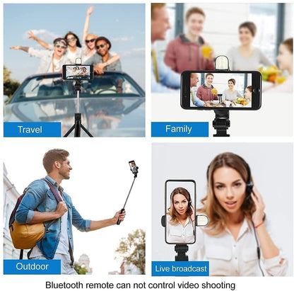 All-in-One Selfie Stick with Tripod stand and Bluetooth