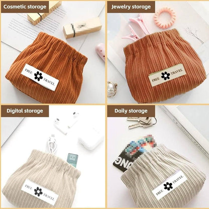 Elastic Storage Pouch Stretchable Organizer Bag (Pack of 5) – Flexible & Everyday Storage Solution