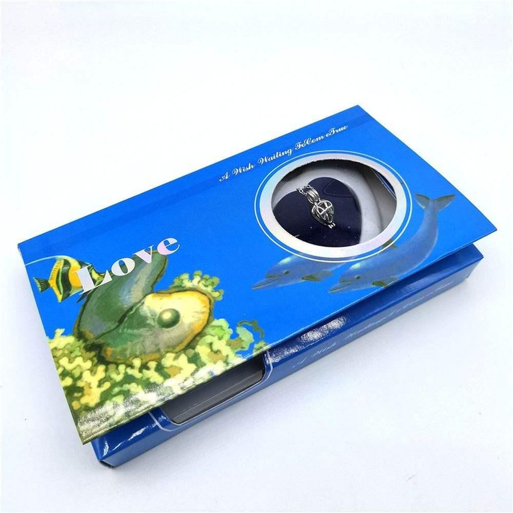 Freshwater Shell Canned Oyster Real Pearl Necklace Set – Ocean Love Jewelry for Women