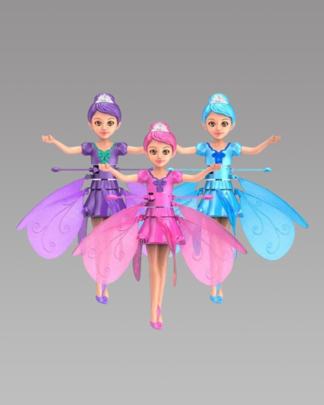 Magic Flying Fairy Princess Doll – Interactive Spinning & Flying Toy for Kids