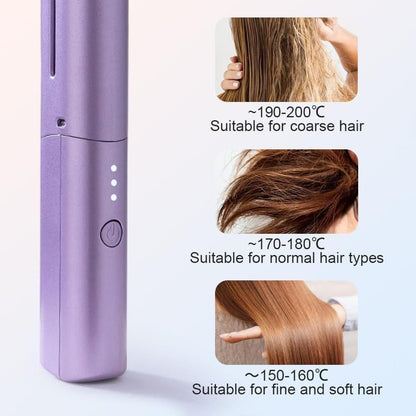 Meneflix Portable Mini Hair Straightener (Cordless & Rechargeable) – Flat 50% OFF | Free Shipping & COD