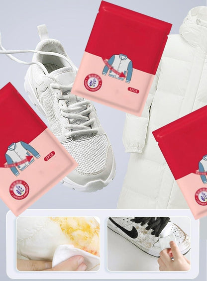 Stain Removal Wet Wipes – Multi-Functional Cleaner for Cotton, Leather & Down Jackets