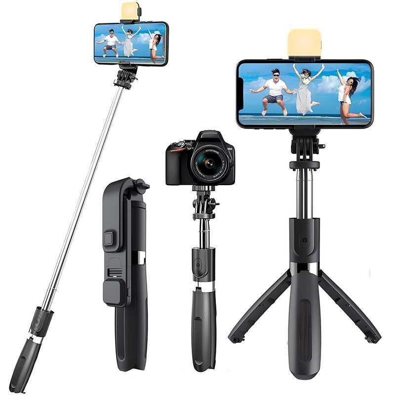 All-in-One Selfie Stick with Tripod stand and Bluetooth