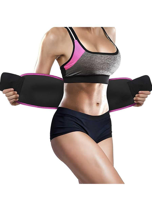 Adjustable Waist Trimmer Belt – Unisex Sweat & Slimming Support Belt