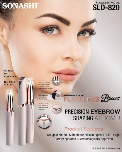 Flawless Eyebrow Hair Remover and Trimmer Facial Hair Remover