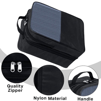 Multipurpose Portable Storage Bag – Waterproof 3-Layer Travel & Shoe Organizer