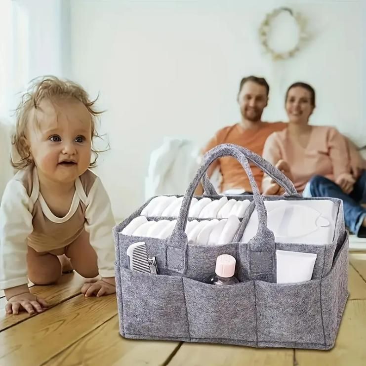Nursery Storage Organizer – Foldable & Portable Travel Organizer for Baby Essentials