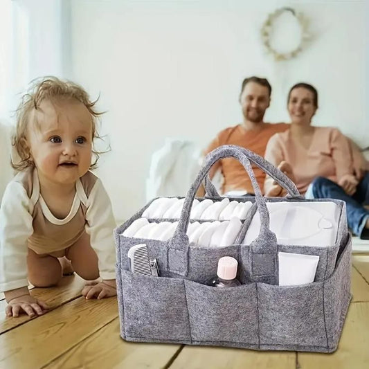 Nursery Storage Organizer – Foldable & Portable Travel Organizer for Baby Essentials
