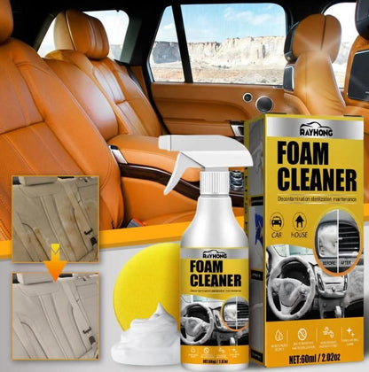 Eco-Friendly Multi-Purpose Foam Cleaner – Fresh Scent Deep Cleaning for Car Interiors